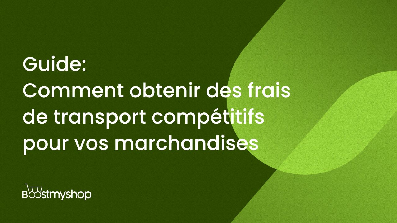 Illustration guide : comment obtenir des frais de transport compétitifs